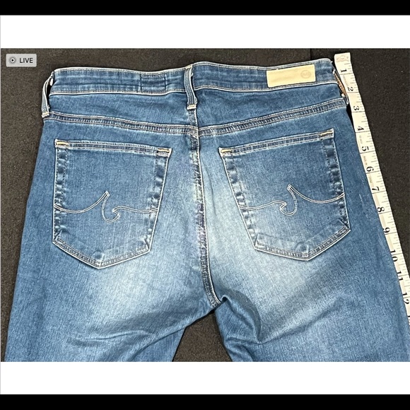 Anthro AG The Middi Mid-Rise Skinny Ankle Jeans - Picture 15 of 16